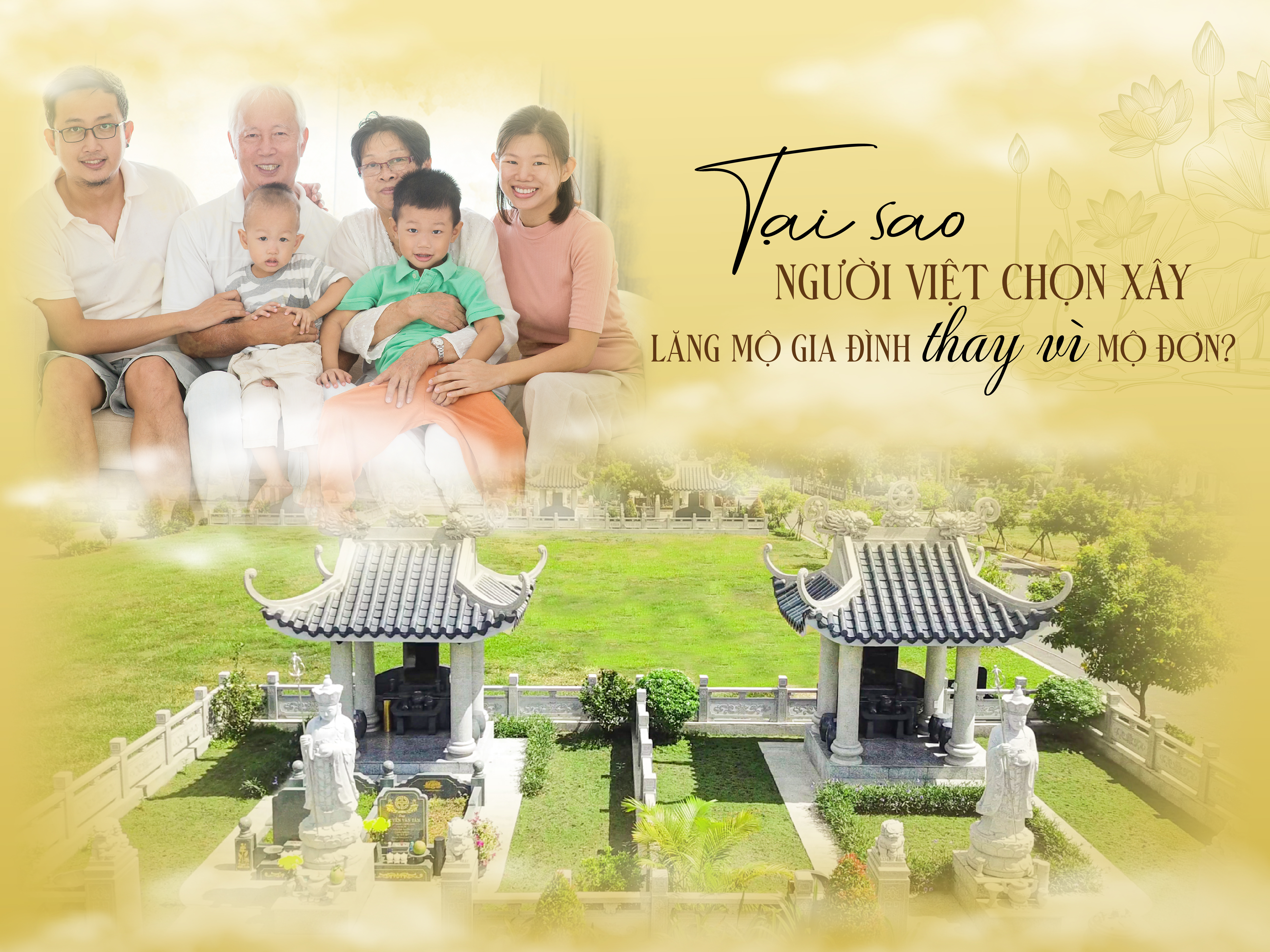 CÁCH ĐẶT TÊN LĂNG MỘ GIA ĐÌNH MANG LẠI PHÚC KHÍ - TÀI LỘC